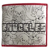 Sonic The Hedgehog Knuckles Bifold Wallet - Radar Toys
