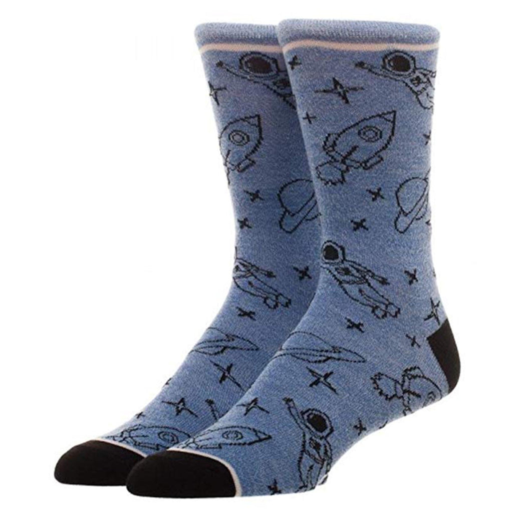 Space Free Authority 1 Pair Of Crew Socks