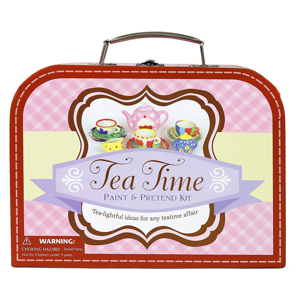 Spice Box Suitcase Tea Time Paint And Pretend Kit