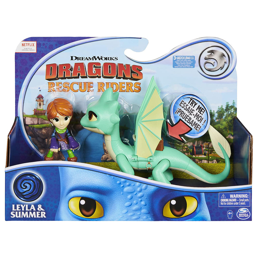 Spin Master Dragons Rescue Riders Leyla And Summer Set