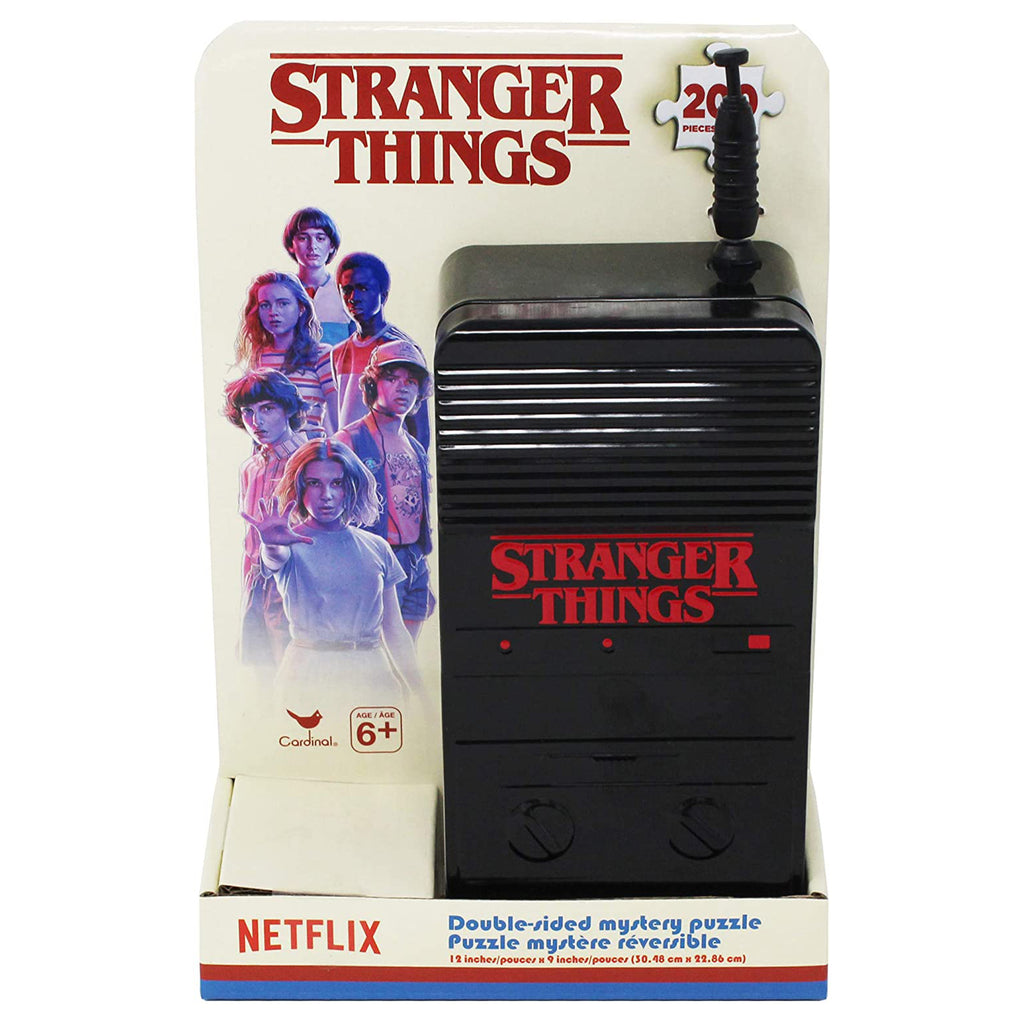 Spin Master Stranger Things Double Sided Mystery 200 Piece Puzzle