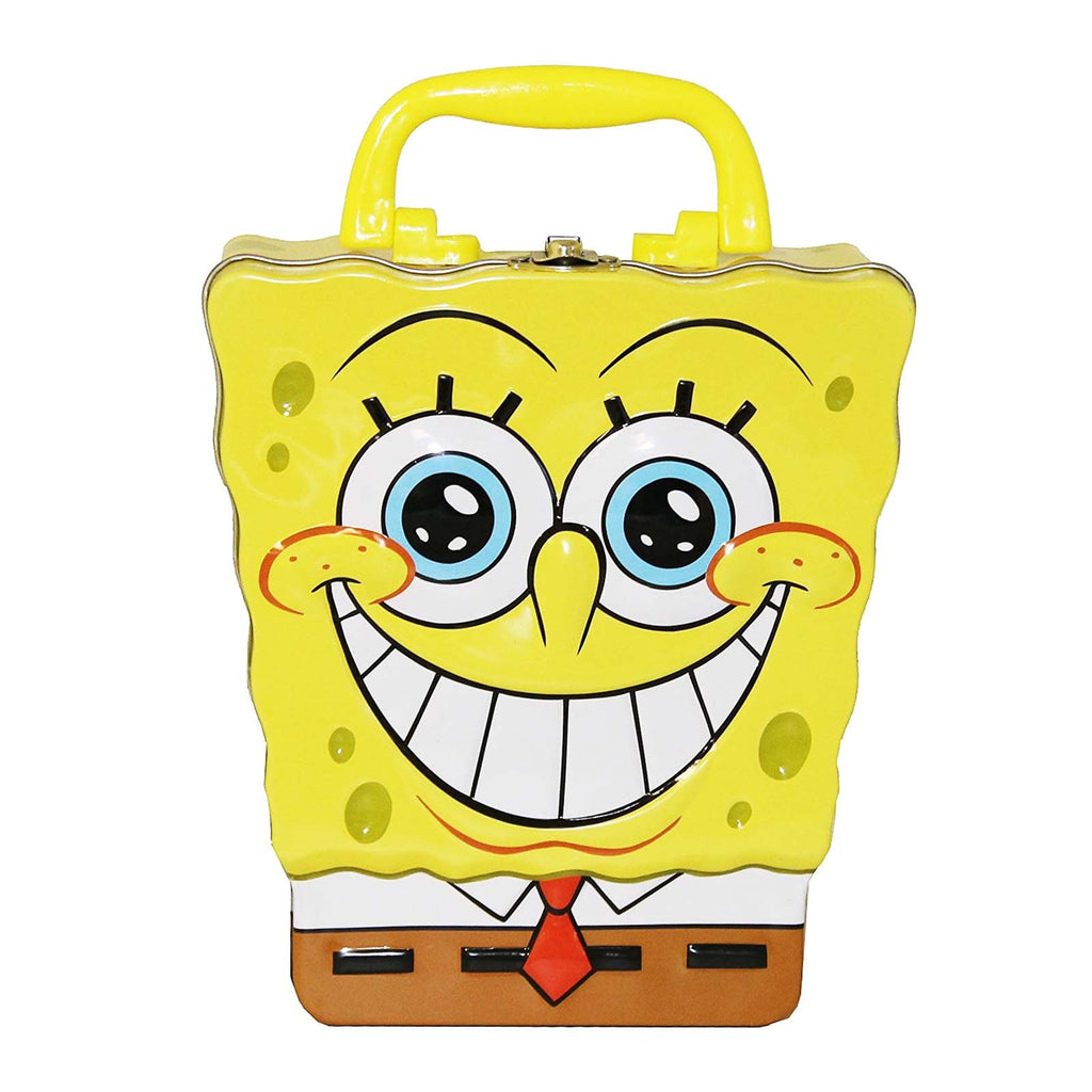 Spongebob Happy Shaped Metal Tin Box