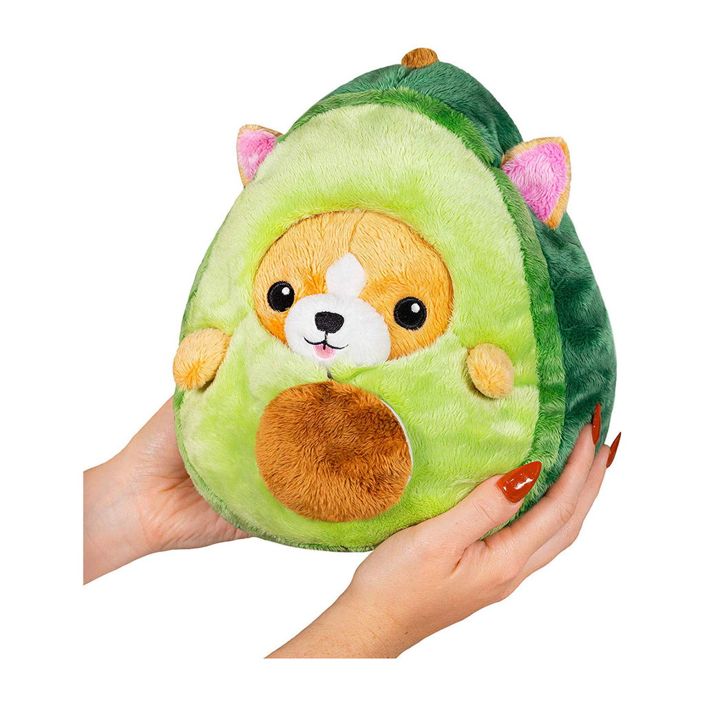 Squishable Undercover Corgi In Avocado 7 Inch Plush Figure