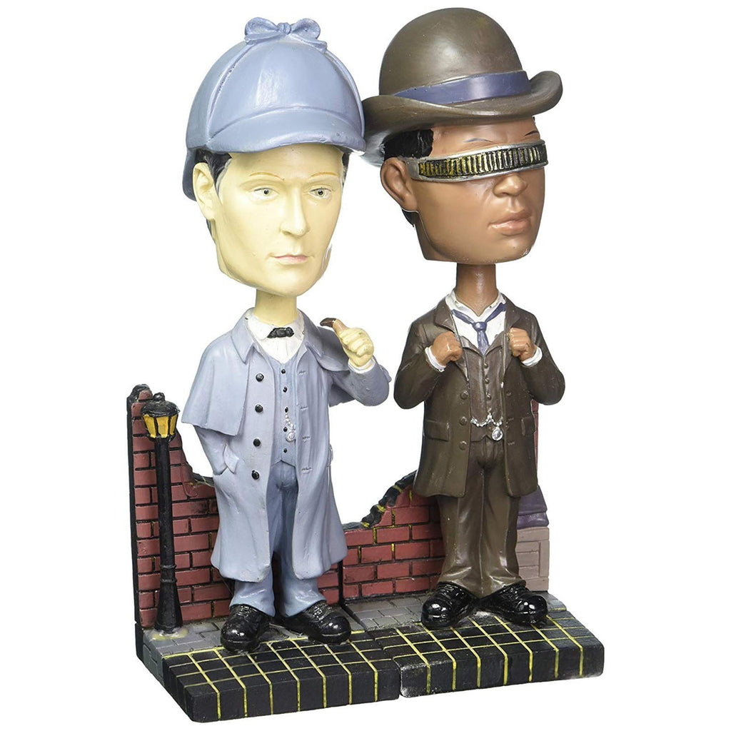 Star Trek EE Exclusive Data La Forge Bobble Heads Set