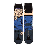 Star Trek Spock Character Collection One Pair Of Crew Socks - Radar Toys