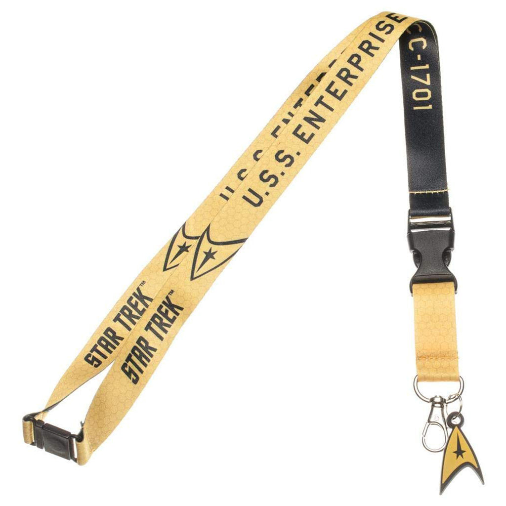 Star Trek Yellow Lanyard