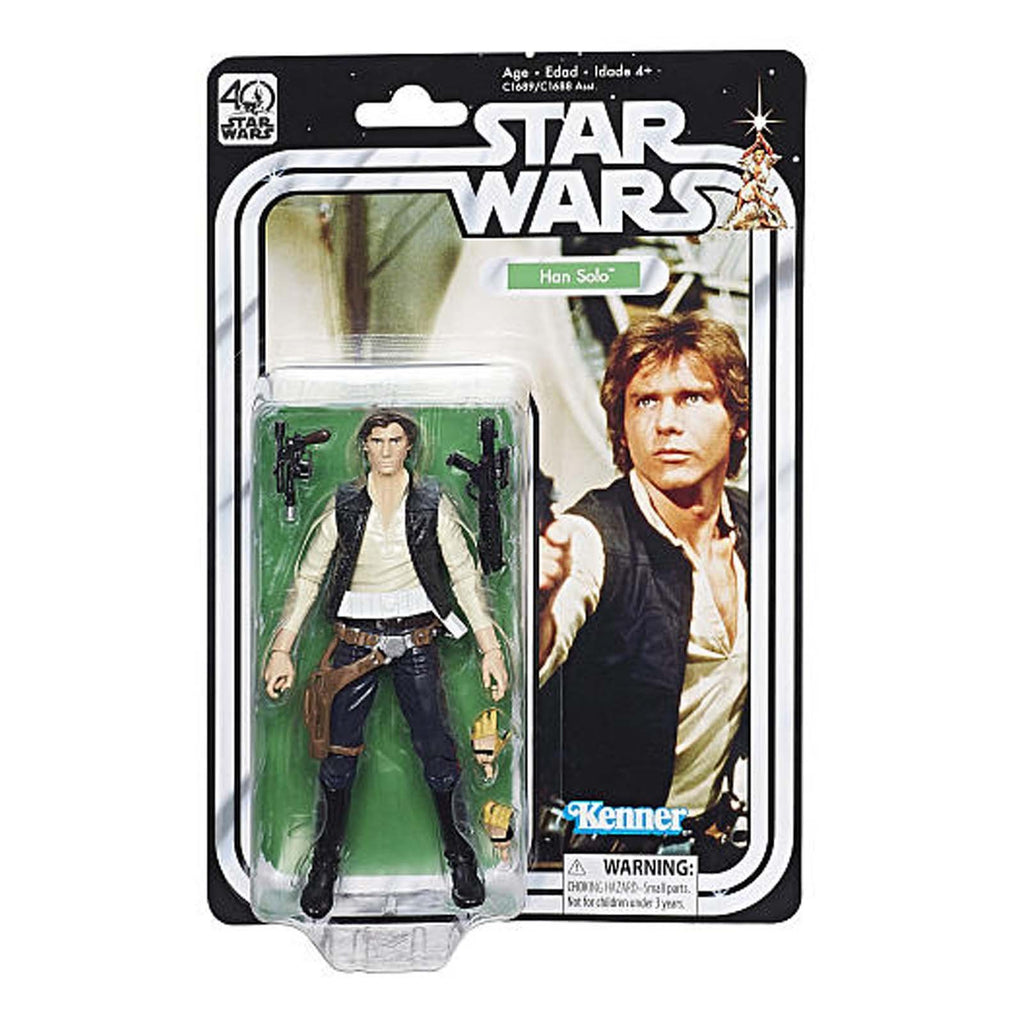 Star Wars Black Series 40th Anniversary Han Solo 6 Inch Action Figure