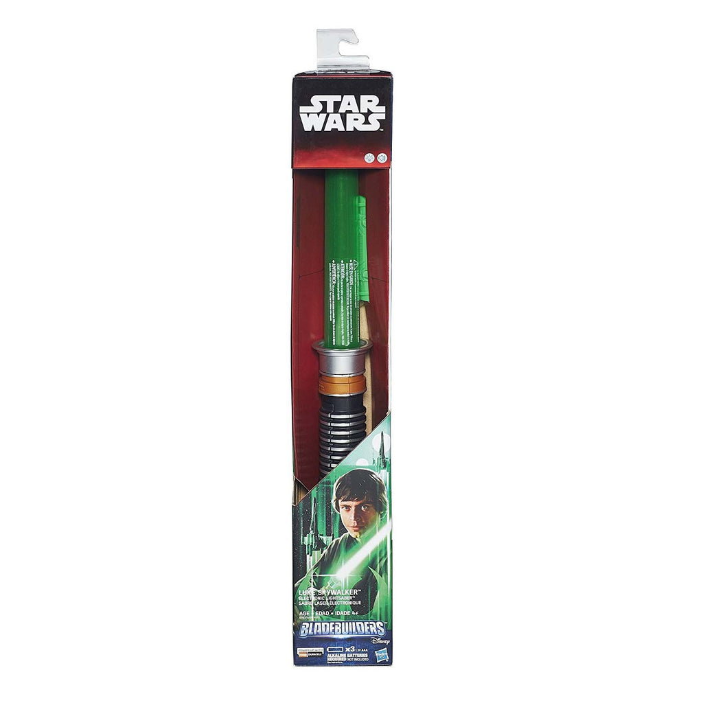 Star Wars Blade Builders Luke Skywalker's Electronic Lightsaber Set