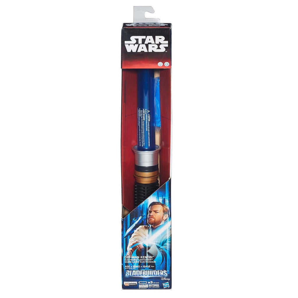 Star Wars Blade Builders Obi-Wan Kenobi's Electronic Lightsaber Set