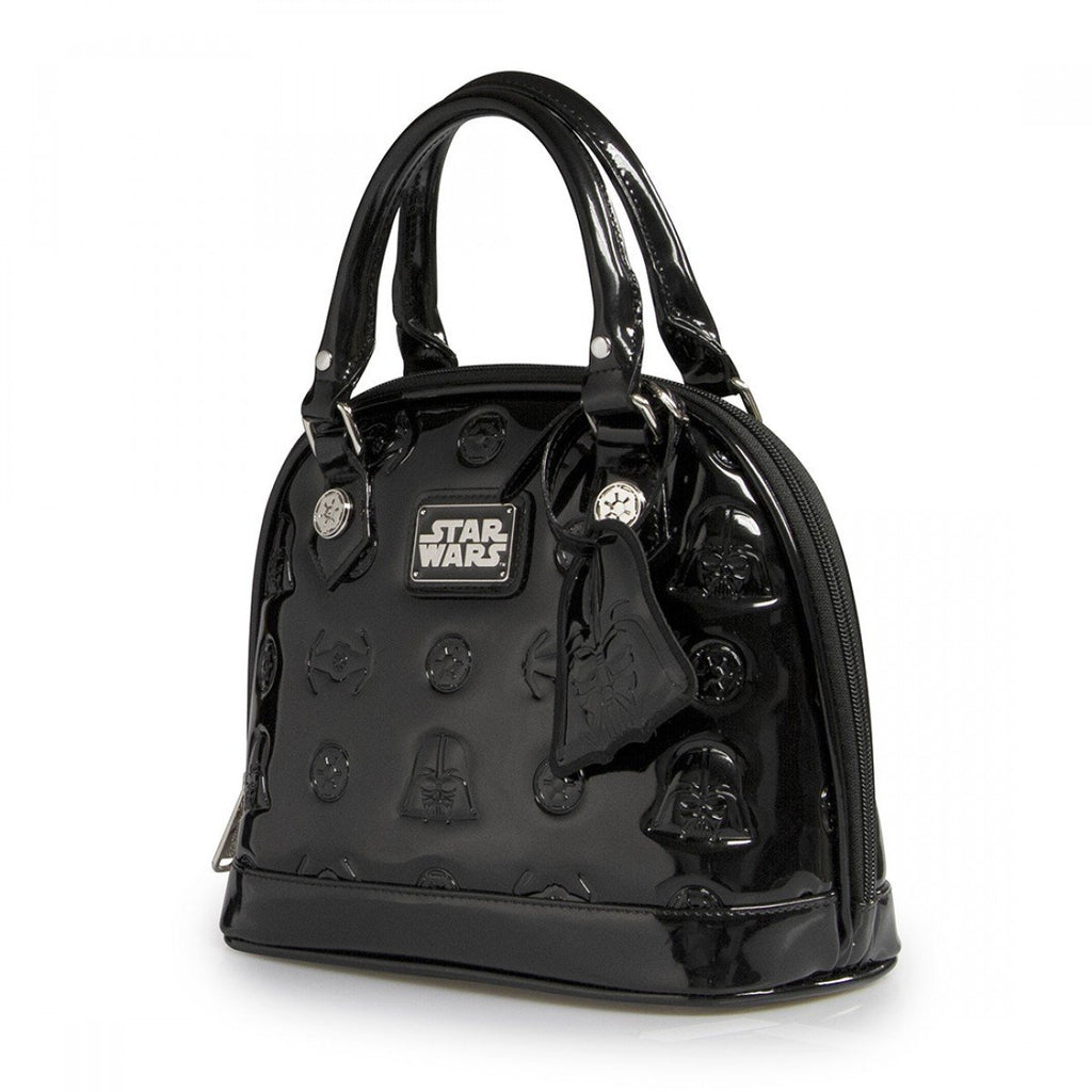 Star Wars Darth Vader Darkside Mini Black Patent Dome Bag