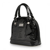 Star Wars Darth Vader Darkside Mini Black Patent Dome Bag - Radar Toys