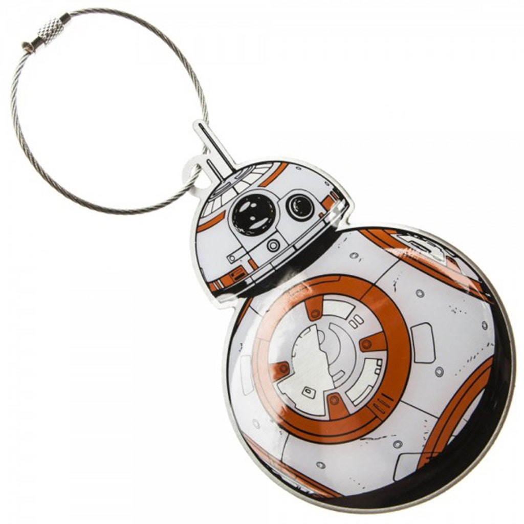 Star Wars Force Awakens BB-8 Aluminum Luggage Tag