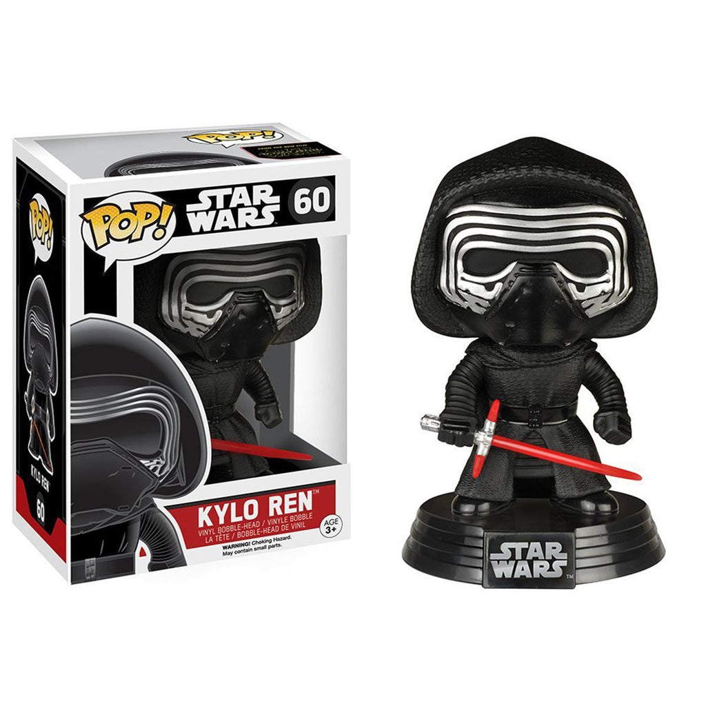 Star Wars Force Awakens POP Kylo Ren Bobble Head Vinyl Figure