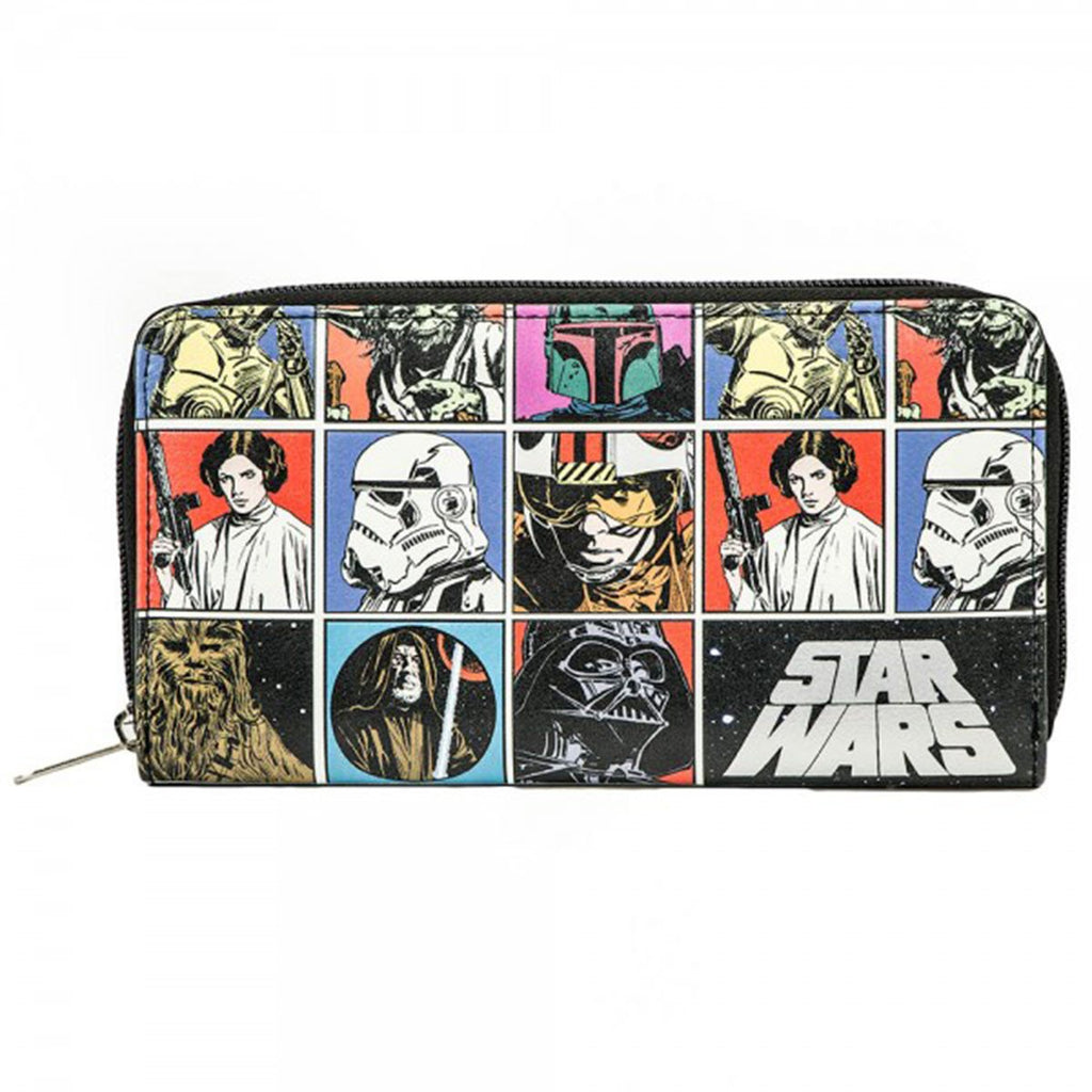 Star Wars Large Zip Around Wallet