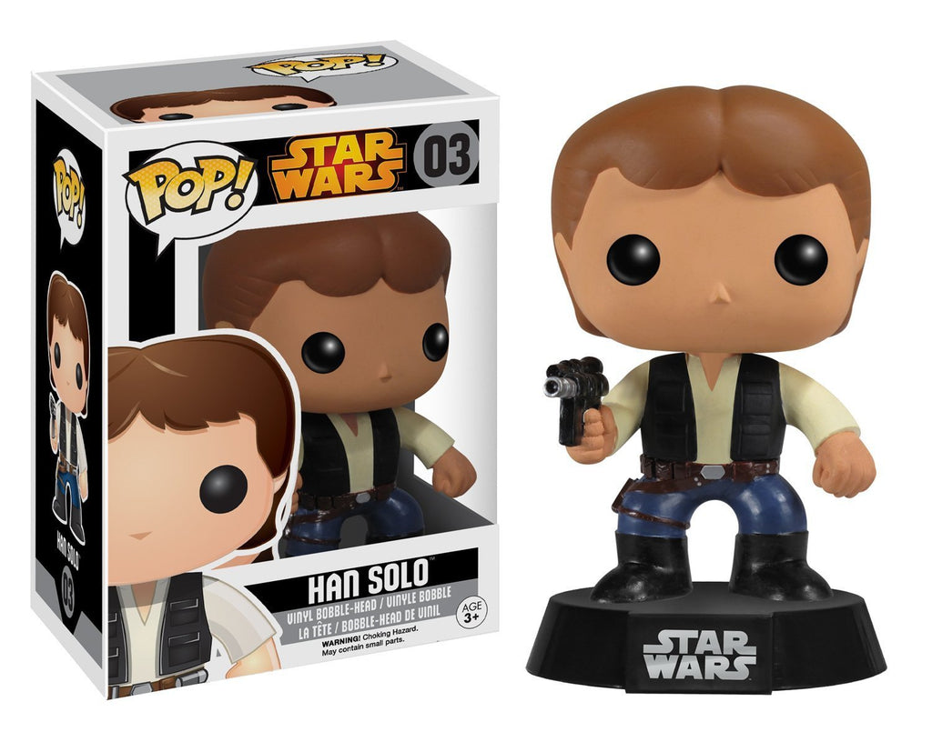 Star Wars POP Han Solo Bobble Head Vinyl Figure