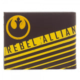 Star Wars Rebel Alliance Brown Bi-Fold Wallet - Radar Toys
