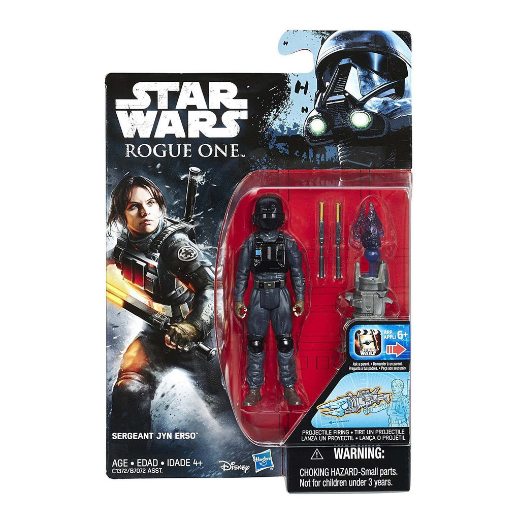 Star Wars Rogue One Jyn Erso Projectile Firing Action Figure