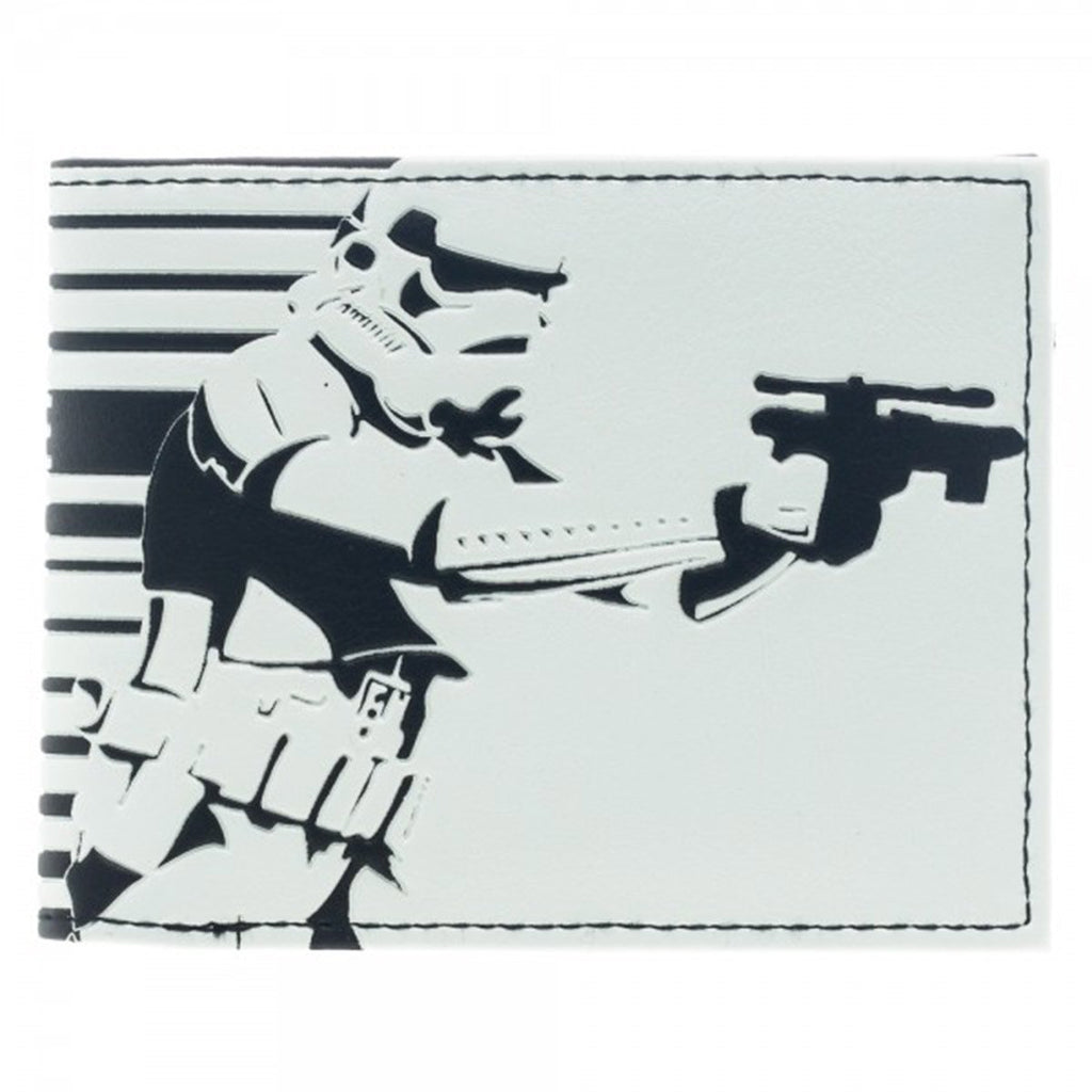 Star Wars Storm Trooper White Bi-Fold Wallet