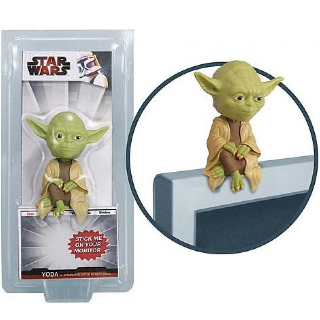 Star Wars Yoda Computer Sitter Bobble Head - Radar Toys