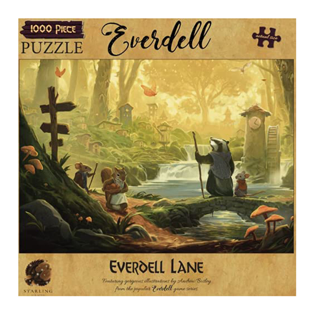 Starling Games Everdell Lane 1000 Piece Puzzle - Radar Toys