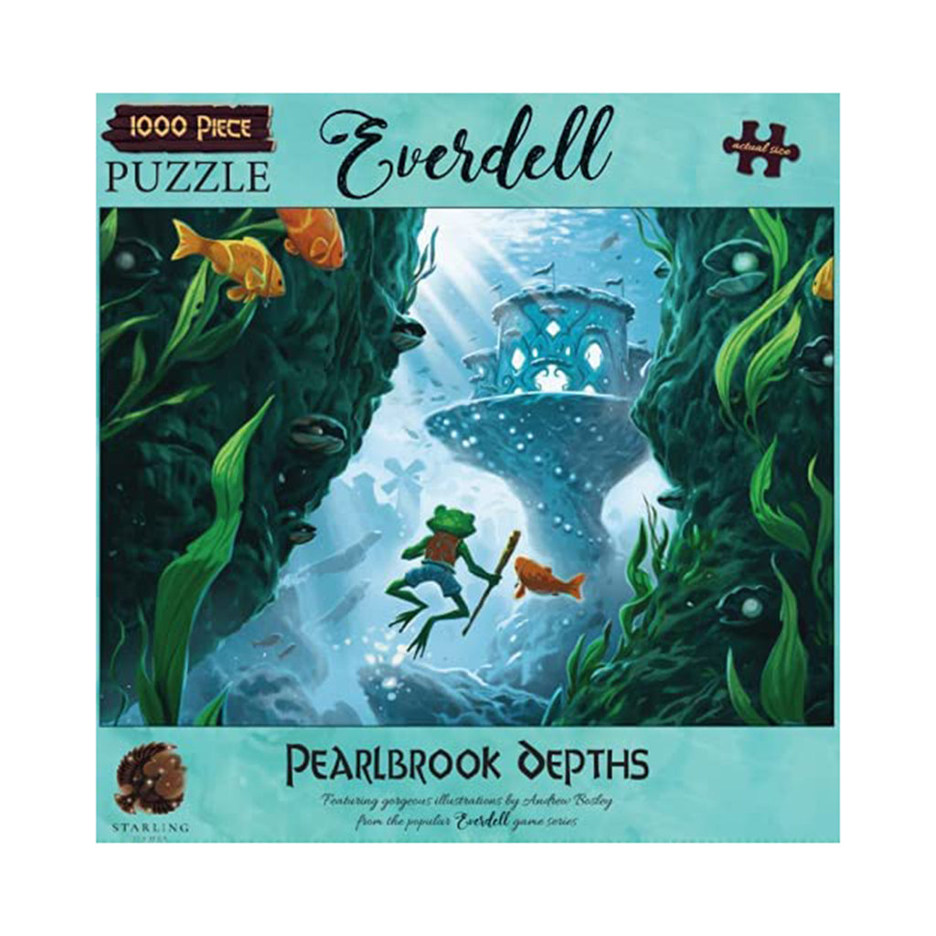 Starling Games Everdell Pearlbrook Depths 1000 Piece Puzzle