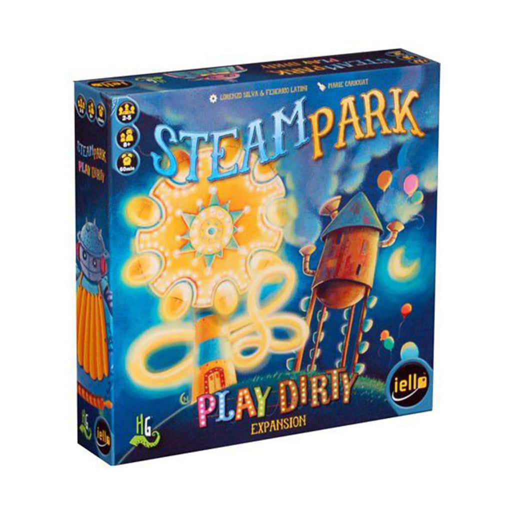 Steam Park Play Dirty Expansion The Board Game