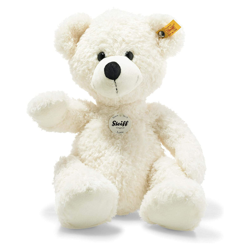 Steiff Lotte Teddy Bear White 13 Inch Plush Figure