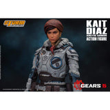 Storm Collectibles Gears Of War 5 Kait Diaz Winter Armor Action Figure - Radar Toys