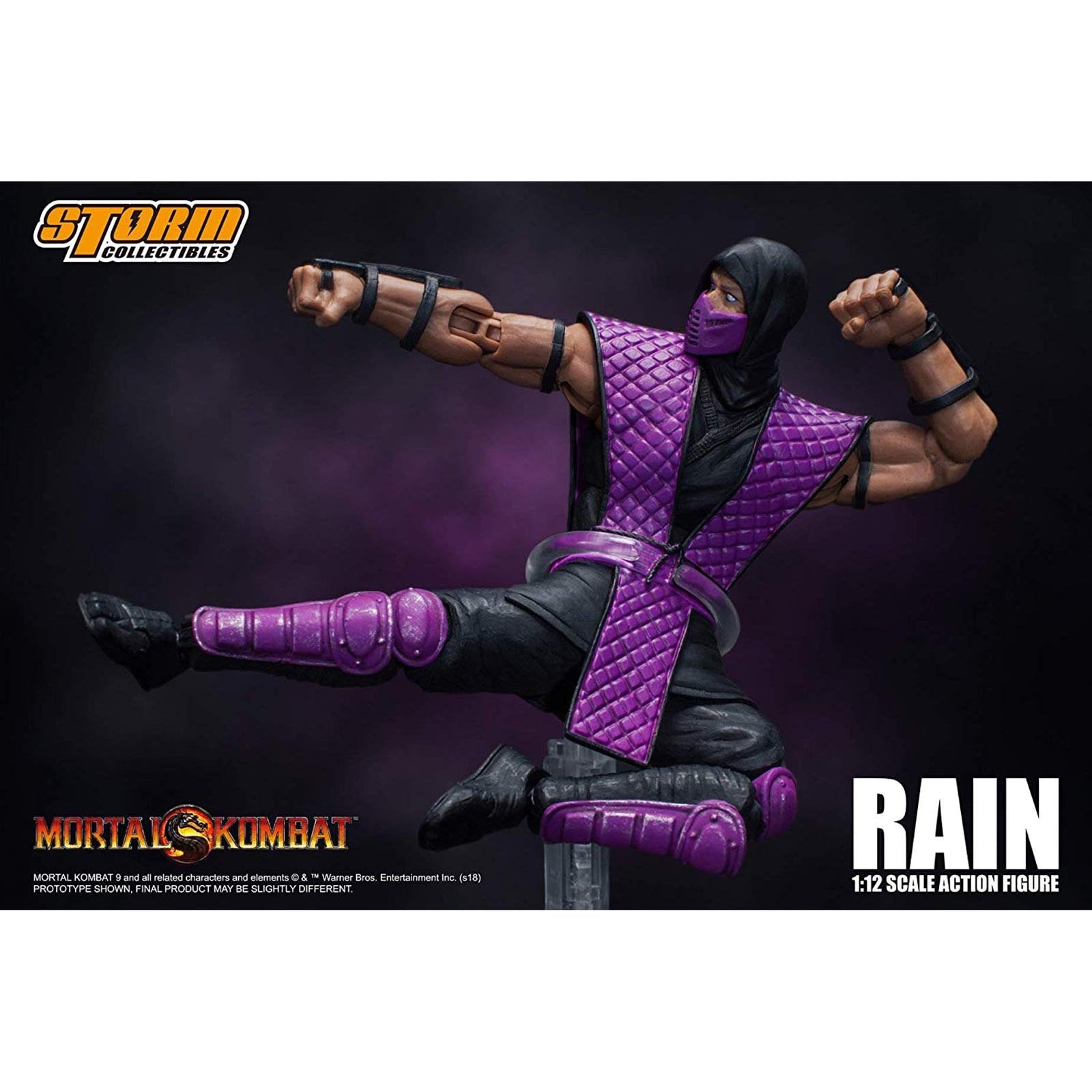 Storm Collectibles Mortal Kombat Rain 6.75 Inch Action Figure