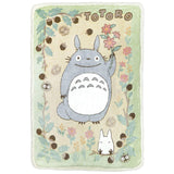 Studio Ghibli Totoro In The Sunny Forest Plush Large Blanket - Radar Toys