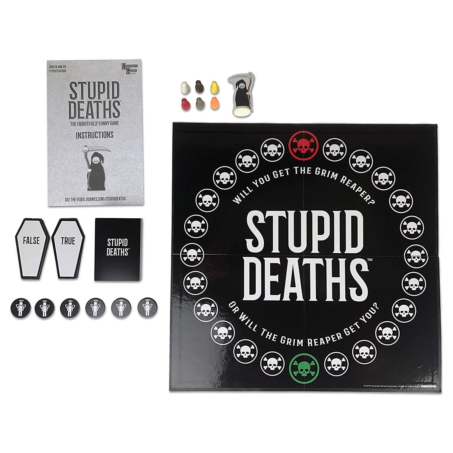  University Games  Stupid Deaths The Party Game, for