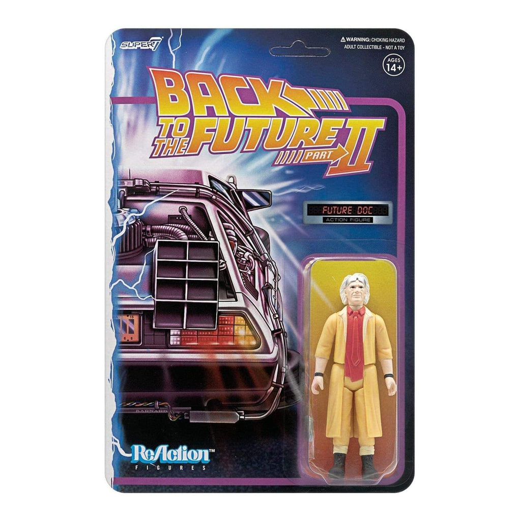 Super7 Back To The Future Part II Future Doc Reaction Figure