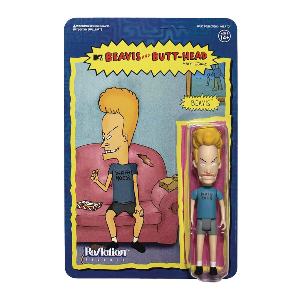 Super7 Beavis And Butt-Head Beavis Reaction Figure