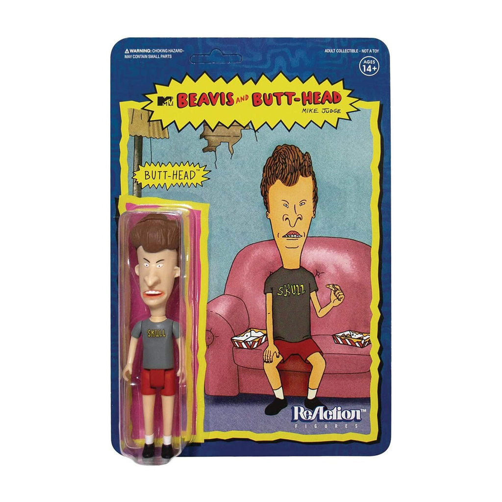 Super7 Beavis And Butt-Head Butt-Head Reaction Figure