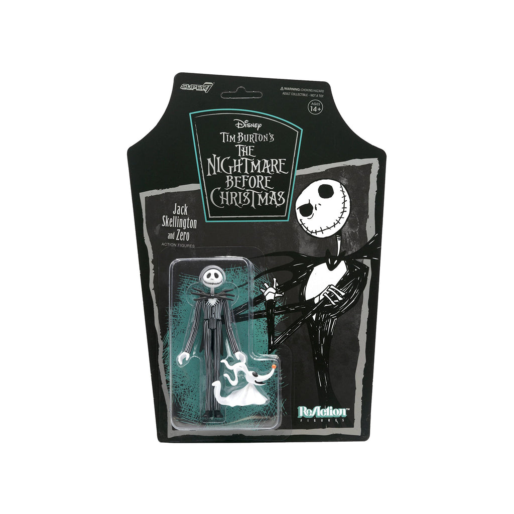 Super7 Nightmare Before Christmas Jack Skellington Reaction Figure