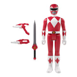 Super7 Power Rangers Red Ranger Reaction Figure - Radar Toys