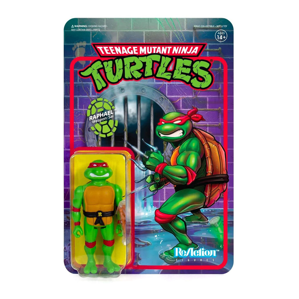 Super7 Teenage Mutant Ninja Turtles Raphael Reaction