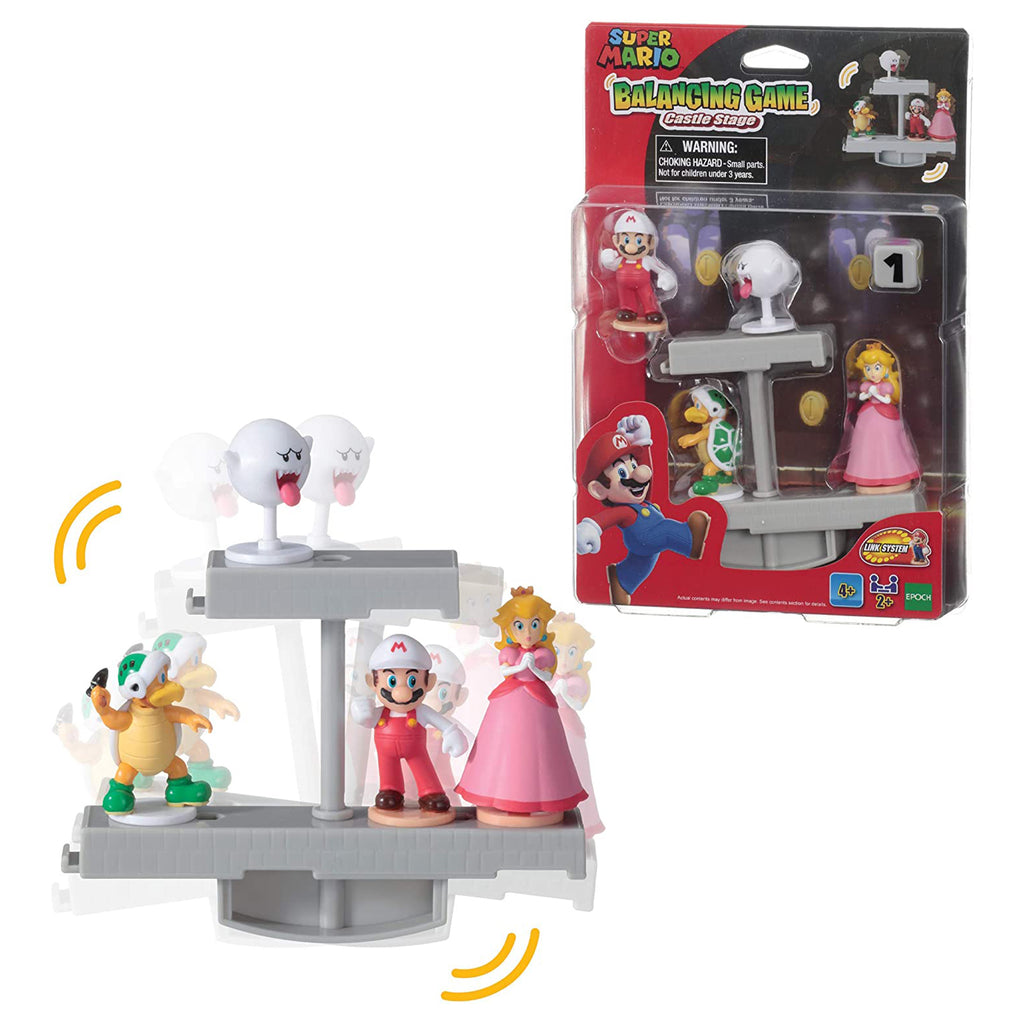 Super Mario Balancing Game Castle Stage Set