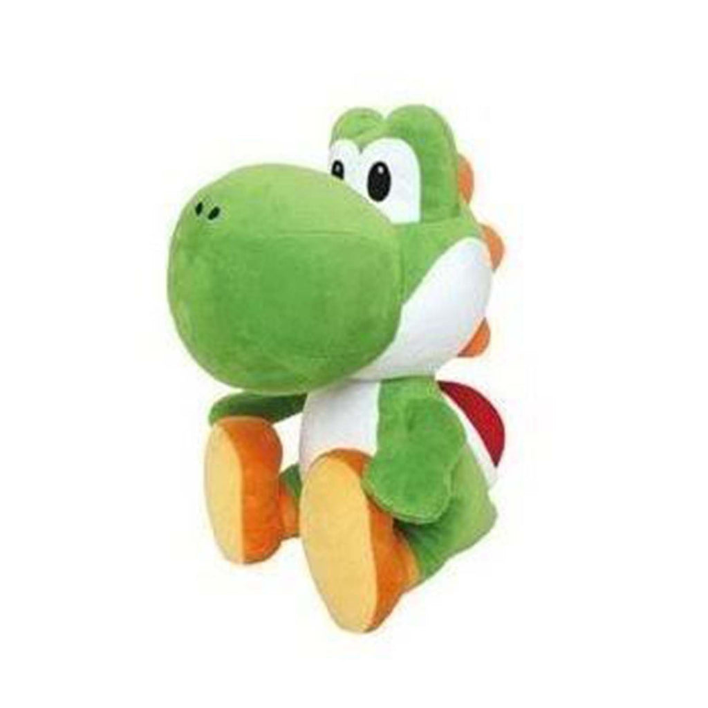 Super Mario Big Sitting Green Yoshi 14 Inch Plush Figure