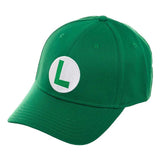 Super Mario Luigi Logo Green Flex Hat - Radar Toys