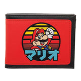Super Mario Mario Japanese Logo Bi-Fold Wallet - Radar Toys