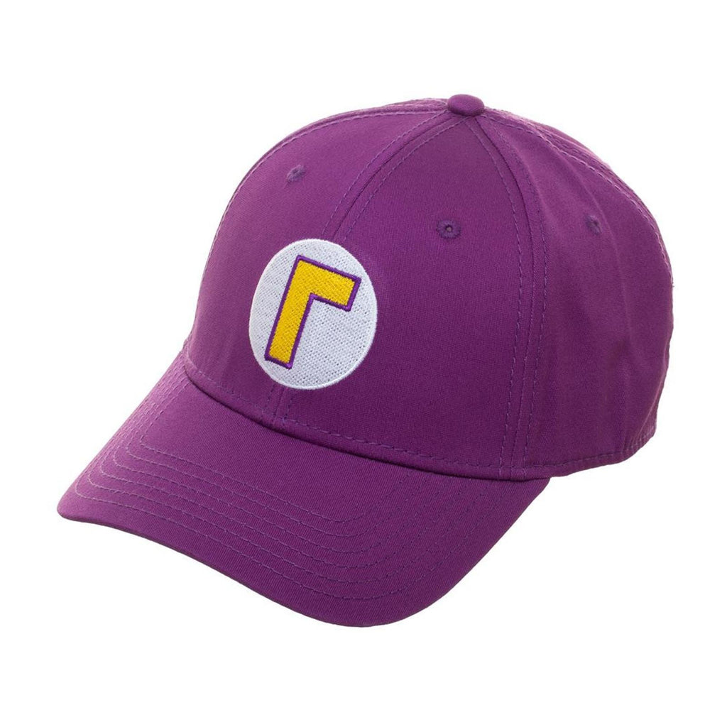 Super Mario Waluigi Logo Flex Hat