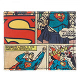 Superman Comic Print Sublimated Bi-Fold Wallet - Radar Toys