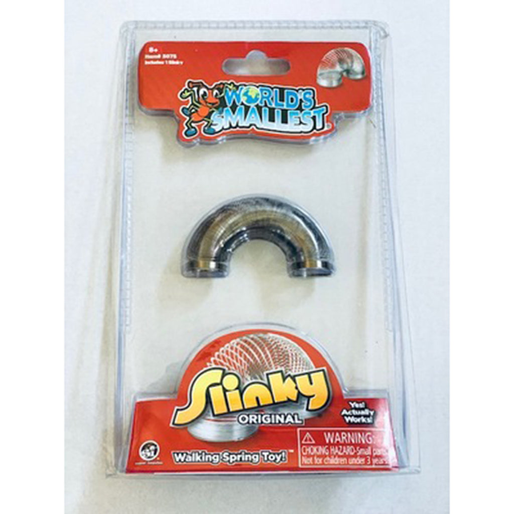 World's Smallest Slinky Walking Spring Toy
