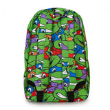 Teenage Mutant Ninja Turtles All Over Print Backpack - Radar Toys