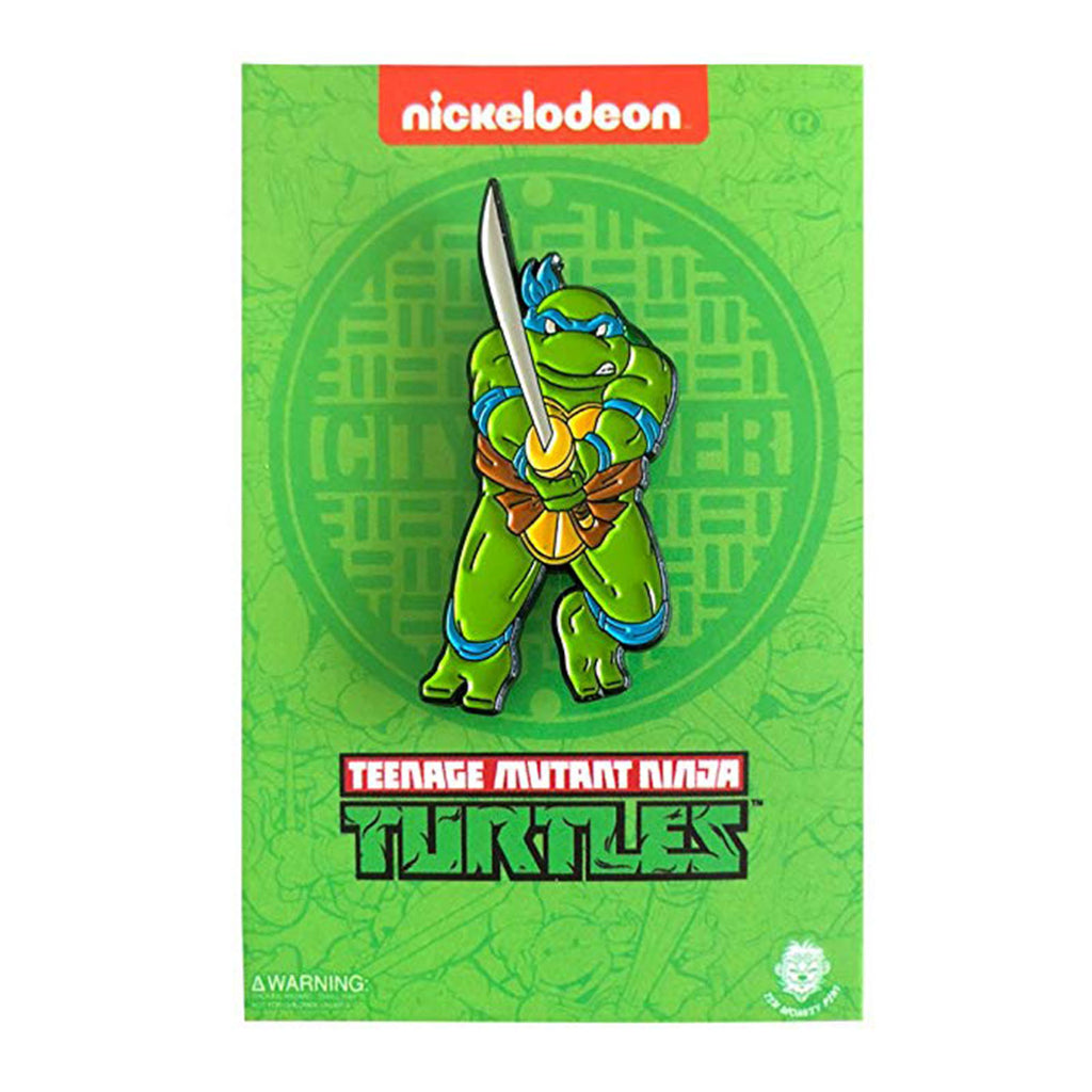 Teenage Mutant Ninja Turtles Leaping Leonardo Enamel Pin