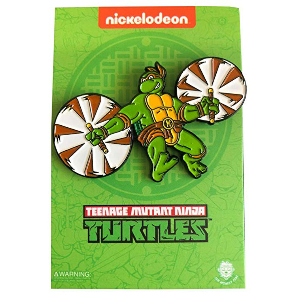 Teenage Mutant Ninja Turtles Leaping Michelangelo Enamel Pin