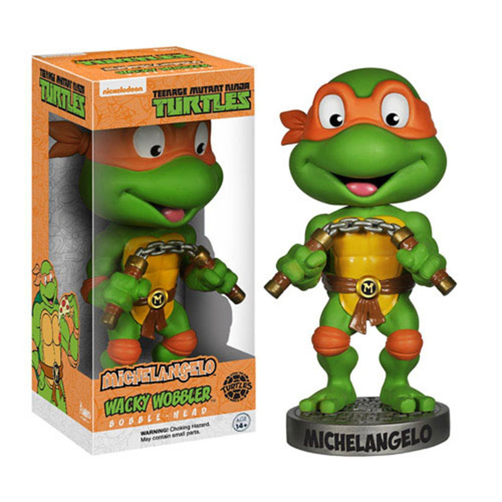 Teenage Mutant Ninja Turtles Wacky Wobbler Michelangelo Bobble Head - Radar Toys