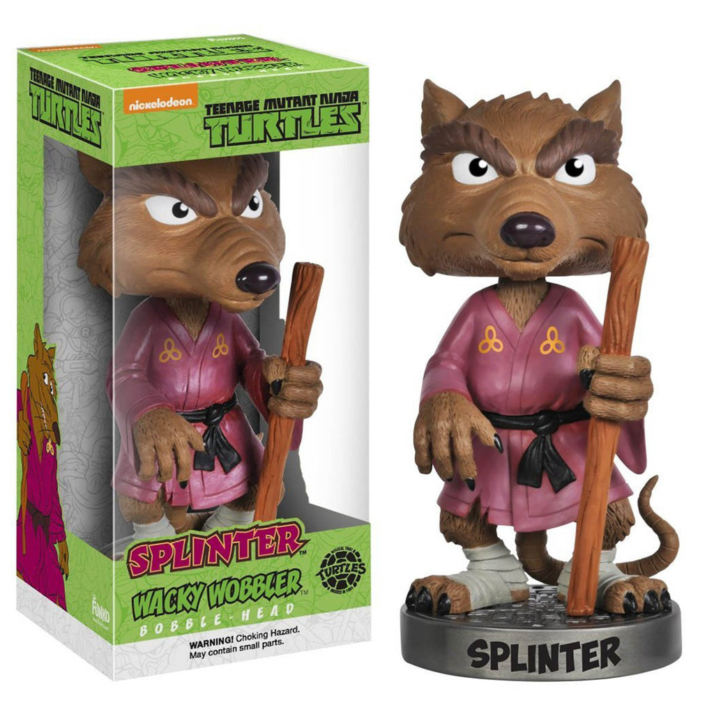 Teenage Mutant Ninja Turtles Wacky Wobbler Splinter Bobble Head - Radar Toys