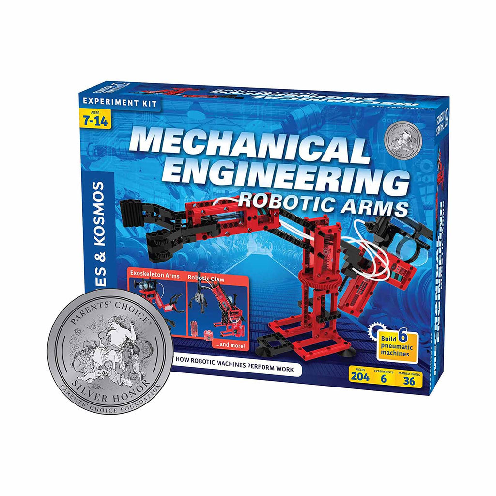 Thames And Kosmos Mechanical Engineering Robotic Arms Set